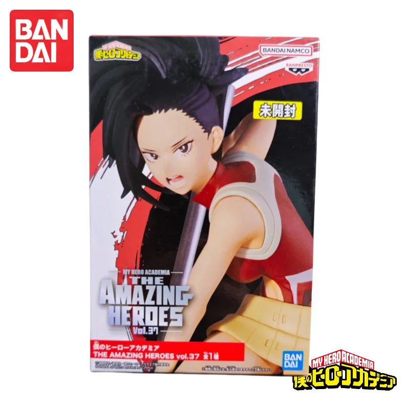Auf Lager My Hero Academia YAOYOROZU MOMO BANDAI BANPRESTO Amazing Vol. 37 Original Actionfigur Figur Ornamente