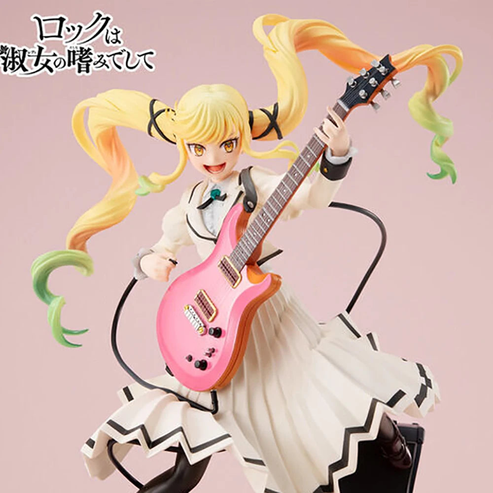100% Original in Stock MegaHouse Rock Wa Lady No Tashinami Deshite Suzunomiya Lilisa Anime Figure Action Figure Birthday Gift