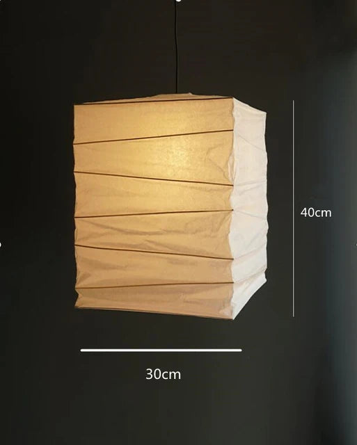 Janpanese Akari Rice Paper Lamp modern Noguchi Yong Pendant Lamp Living Room Bedroom Corner Designer Light