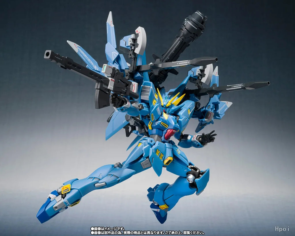 BANDAI Original METAL ROBOT SPIRITS (Ka Signature)＜SIDE OG＞ Fully Armed Huckebein Mech Product Figure Toys for Boys Gifts