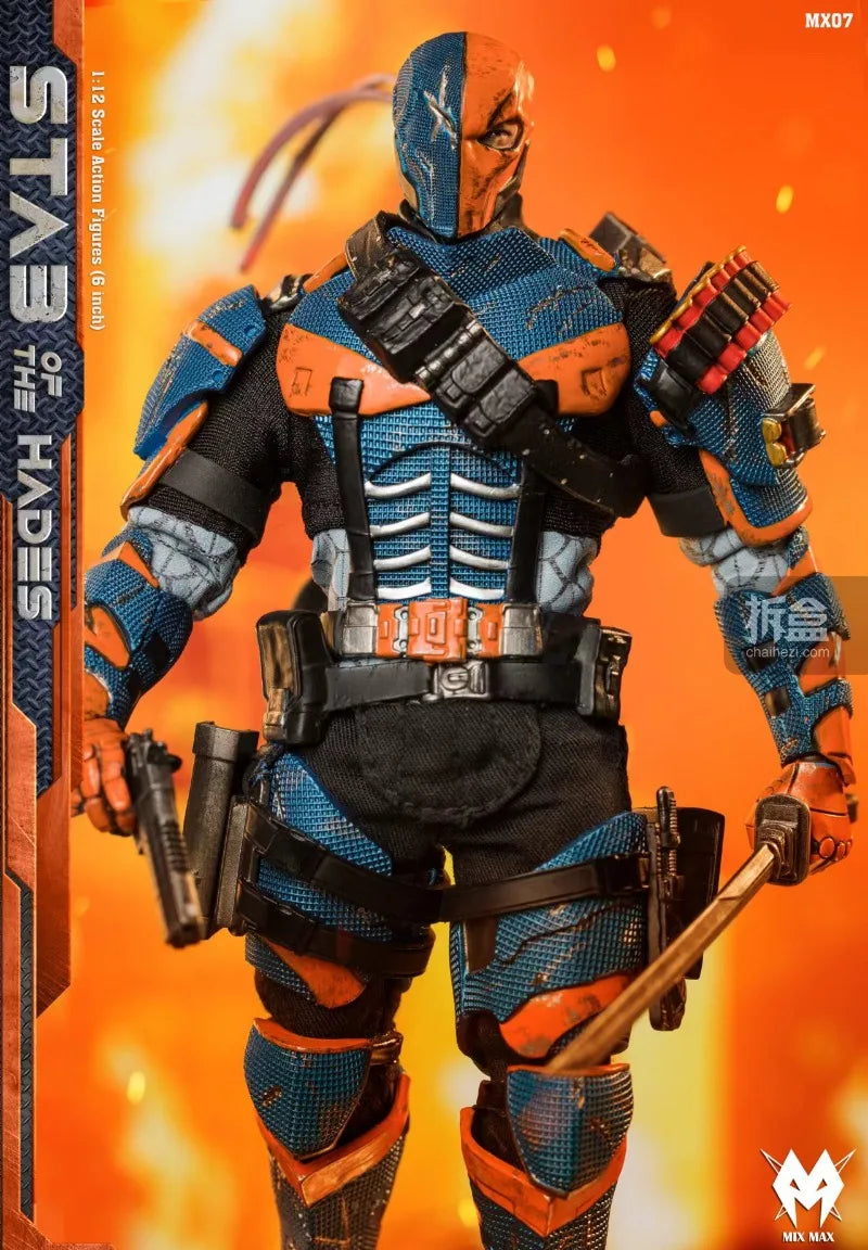 PSERTOYS MIXMAX Genuine Stae of The Hades Death Knell Handsome Superhero Villain 1/12 Scale Commoner Action Figures Model Toys