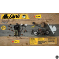 In Stock DAMTOYS Black Dog Mr. Quiet PES038 Desperate Gas Station Action Figure Anime Model Trendy Toys Desktop Doll
