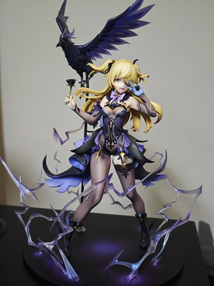 Official Genshin Impact 1/7 Fischl Prinzessin Der Veryrteilungi Ver Genuine Game Anime Figure Collect Mode Peripheral Toy Gift