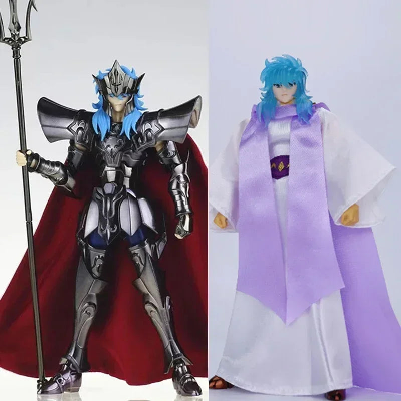 In Stock JM.MST Model Saint Seiya Myth Cloth EXM/EX Poseidon Sea Emperor with Casual Wear Knights of The Zodiac Action Figure