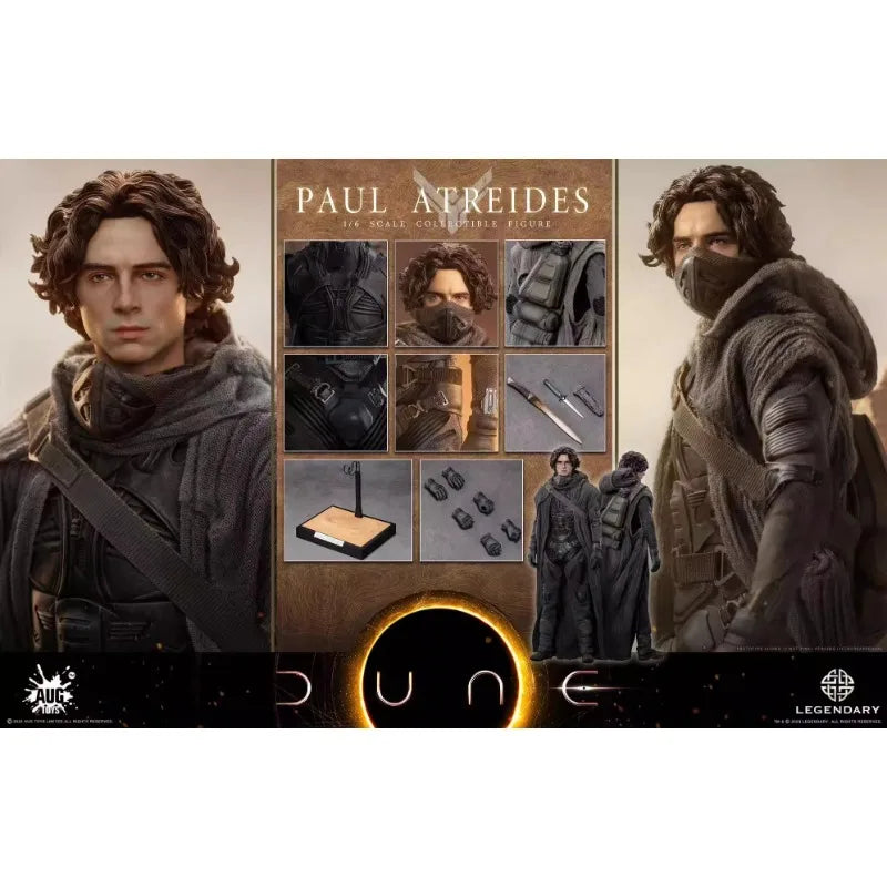 In Stock  AUG TOYS Dune Paul Atreides Stillsuit 1/6 DL003 Soldier Action Figure Model Trendy Toy Doll Gift Hobby Collectible