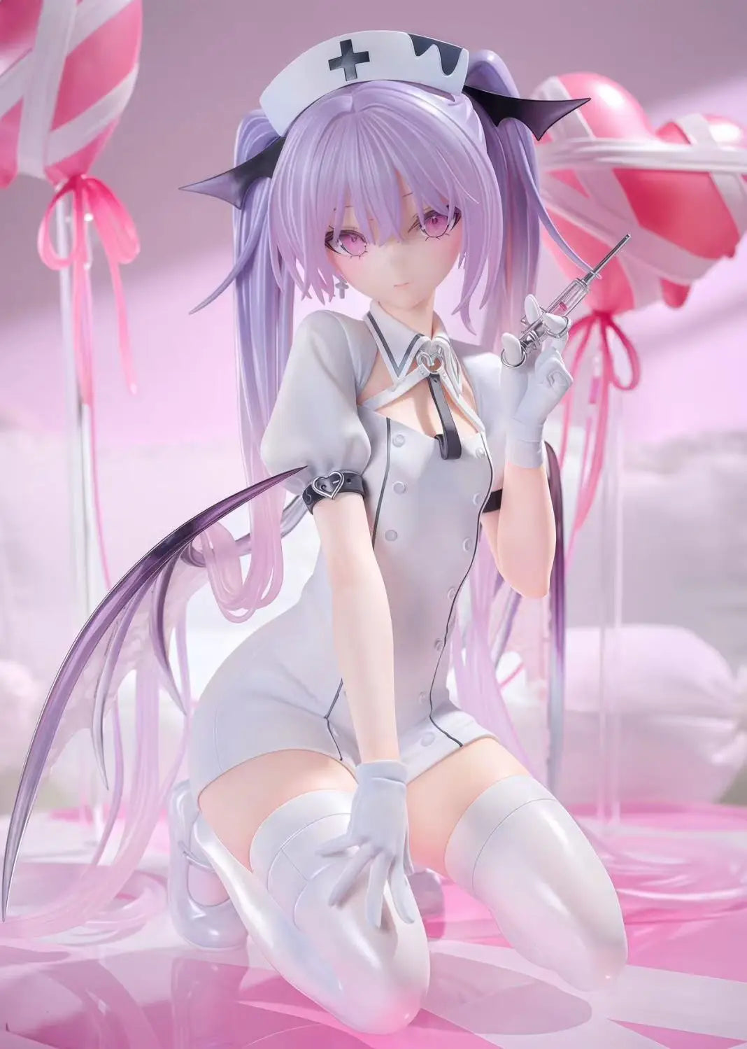 IN STOCK Nurse Uniform Eve Figure Beautiful Girl Game Anime Figures Models Statue Models Collection Ornament Doll Toy ﻿Kid Gift