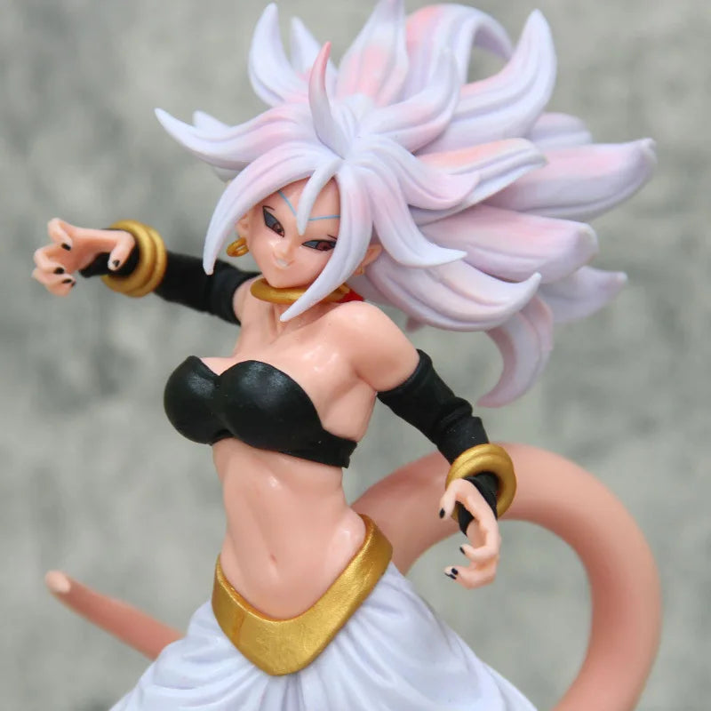21 см аниме фигурка Dragon Ball Android 21 стояща бойна поза PVC екшън фигурка колекция модели играчки подаръци