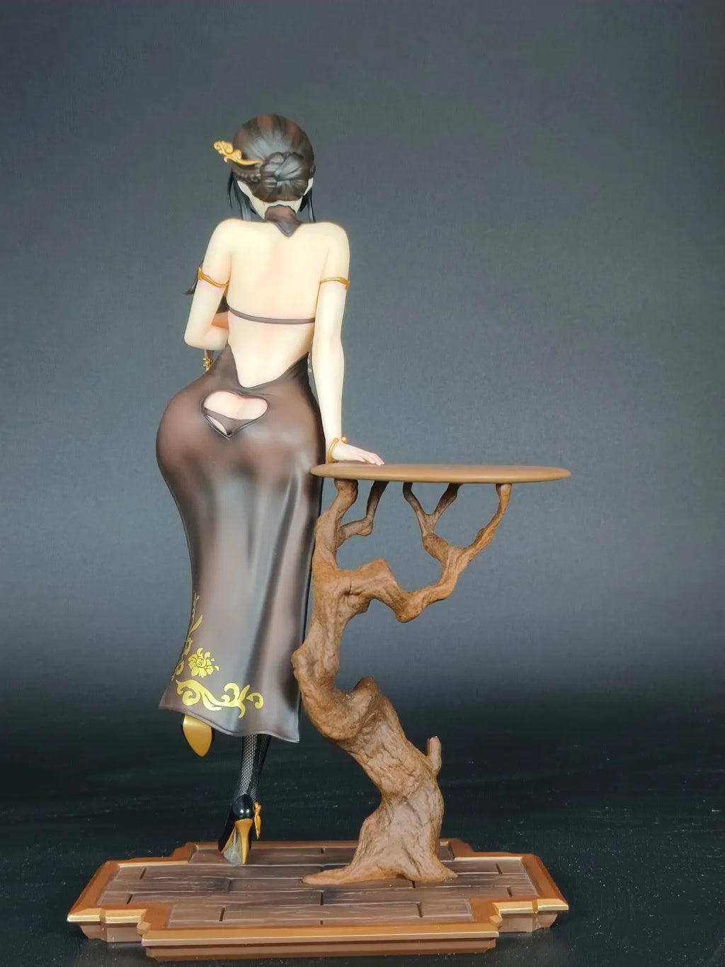 TYCTOYS BearPanda 28cm You Feng Lai Yi 1/6 With Cheongsam Anime Figure Beautiful Girl Model Toys Ornament Collection