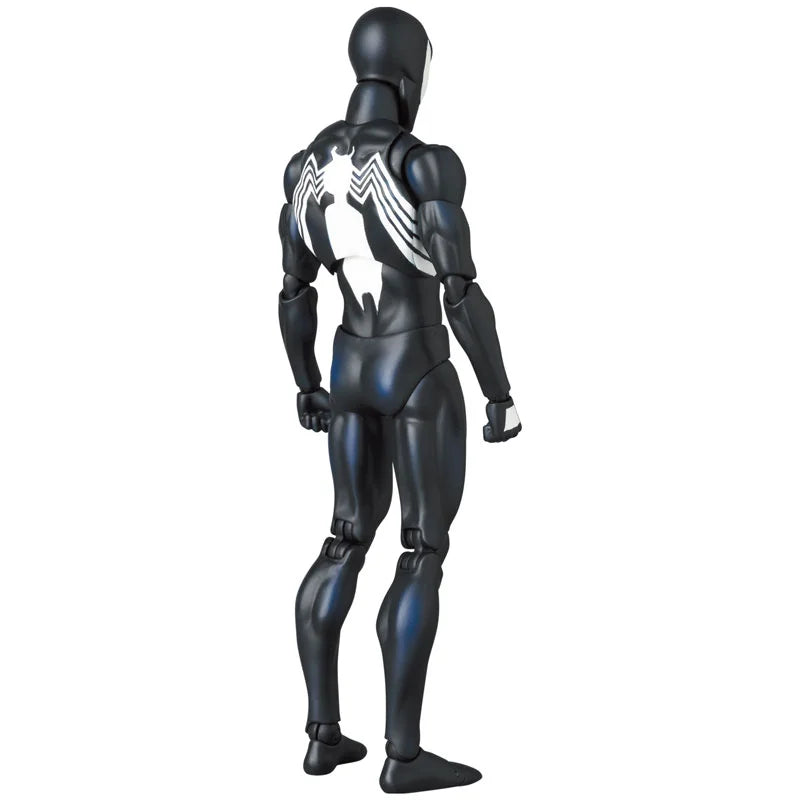 100% In Stock Original Mafex No.147 MAFEX SPIDER MAN BLACK COSTUME COMIC Ver. Anime  Action Collection Figures Model Toys