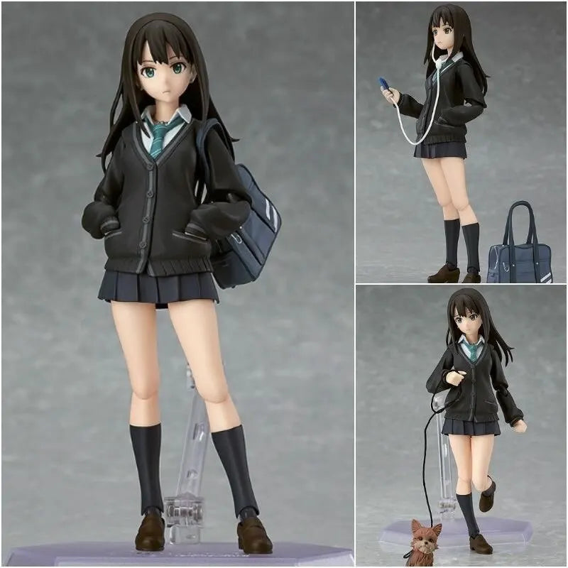 In Stock Max Factory Figma 252 Idol Master Cinderella Girl Shibuya Rin Game Related Products Movable Model Of Beautiful Girl Toy