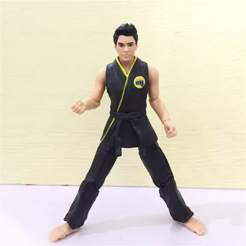 15cm Cartoon The Karate Kid action figure joint Doll hard PVC kids collection DST johny model toy