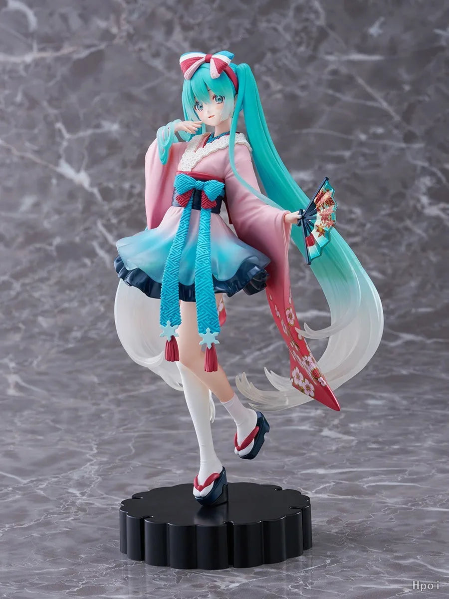 【In Stock 】Original FuRyu TENITOL Piapro Hatsune Miku NEO TOKYO Series KIMONO Figure Gift