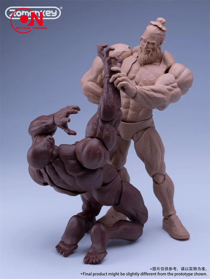 Romankey X COWL UMS003 1/12 Big Guy Super Flexible Joint Body Strong Muscle Male Soldier Action Figure Body for Collection