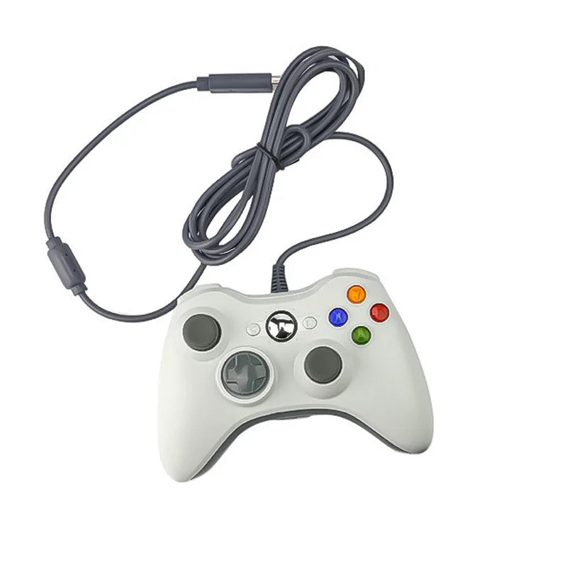 USB Wired Game Controller For Xbox 360 Dual-Vibration TurboConsole Joypad Win 7/8/10 PC Joystick Controle Mando Gamepad