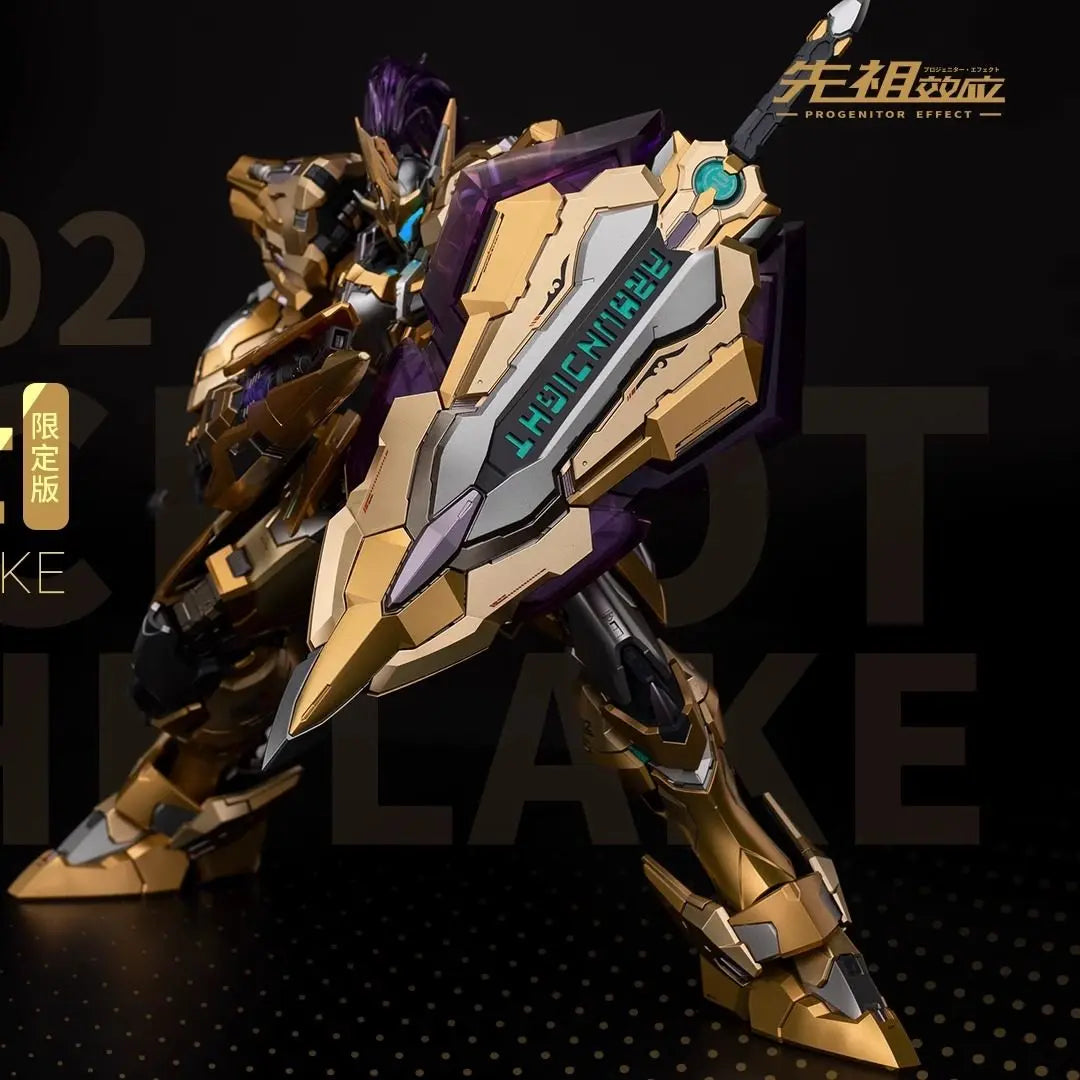 Moshow Toys Lancelot Of The Lake Action Figure Ht Mct-E02 Black Gold Model Limit Statue Doll Collection Decoration Toys  Gift