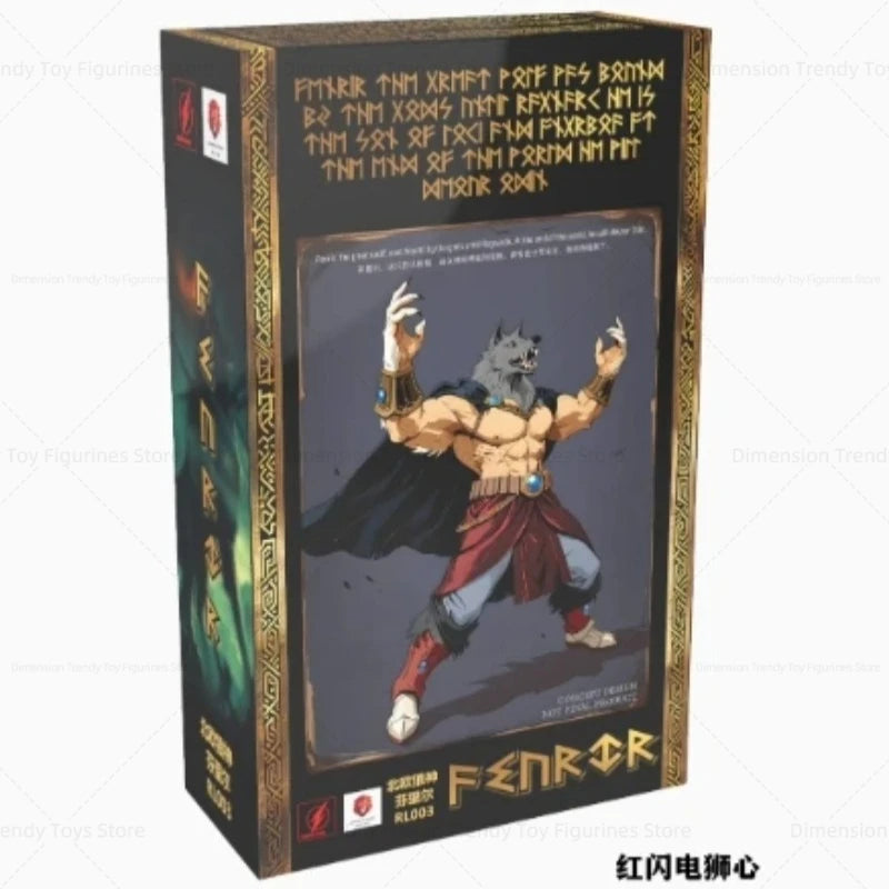 In Stock New Beast Deities Kong Studio SHF Dragon Ball Broli Super Saiyan Norse Gods Fenrir RL003 RL004 RL005 Figure Model Toy