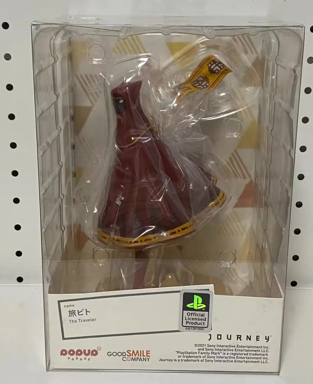In Stock Original Genuine Journey Red Robe Traveler Anime Figure POP UP PARADE PVC Anime Figure Doll Collectible Model Toy gift