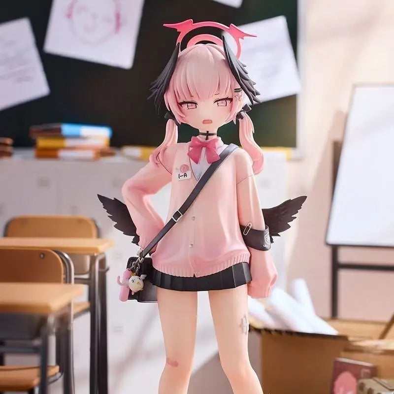 19 см син архив Shimoe Koharu розово впечатление Game Girl фигурки модели статуи модели момчета колекционерски орнамент кукла играчки подаръци