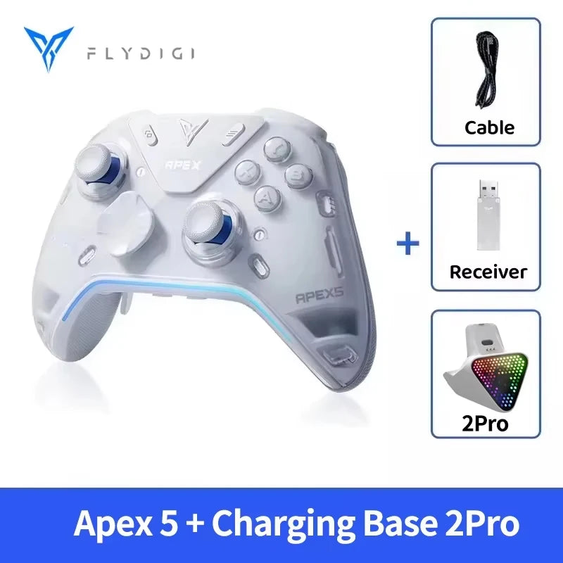 2025 Original Flydigi APEX 5 Gaming Controller Wireless Gamepad Elite Force Feedback Trigger Support PC/Switch/Mobile/TV Box