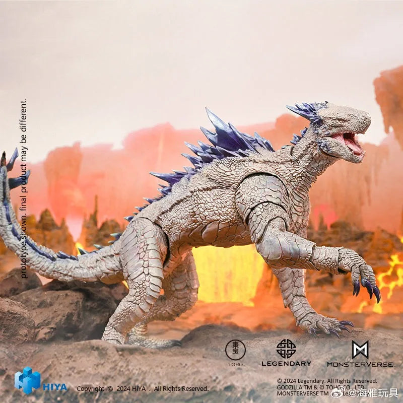 New HIYA Toys Original Snow Magic Stone Mu Mobile Monster Handmade Model Toy Decoration Collectibles Gift for Boys in Stock