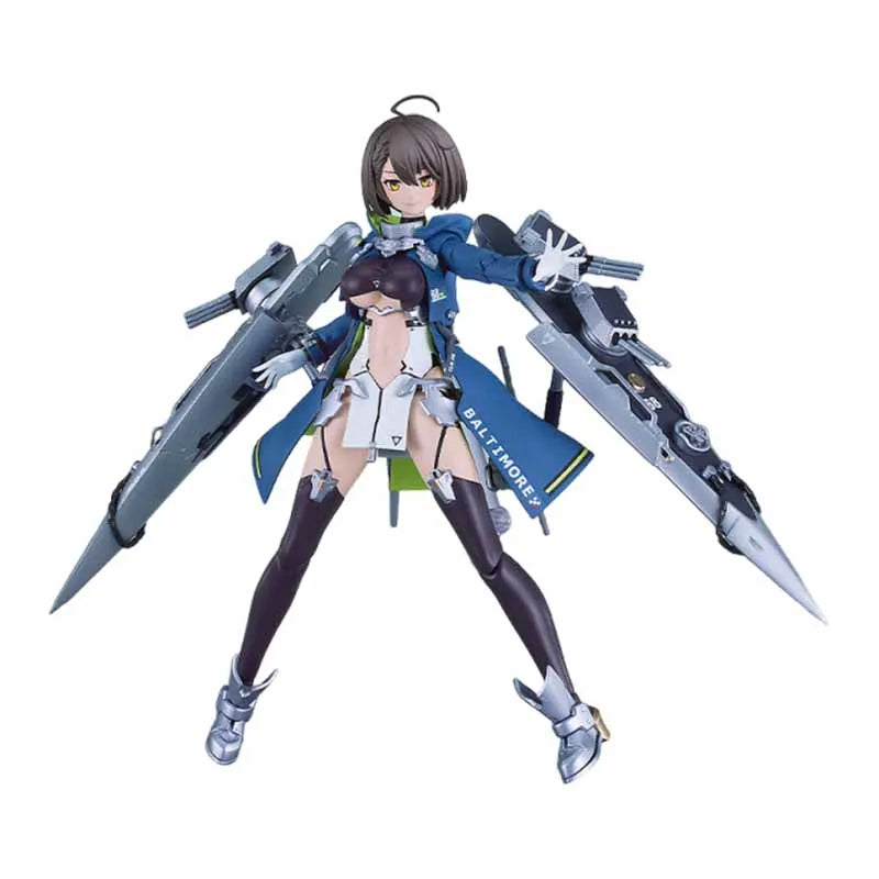 Genuine Original Azur Lane GSC PLAMATEA Series USS Baltimore PVC 16CM Anime Figure Collectible Statuette Model Ornament Gifts