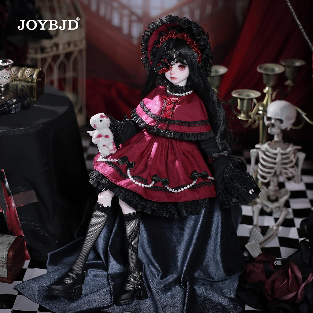 Joybjd Beeno C 1/4 BJD - Muxi Body Gothic Lolita Mid-Century Dark Elegance Full Poseable Set | Limited Edition Female Doll