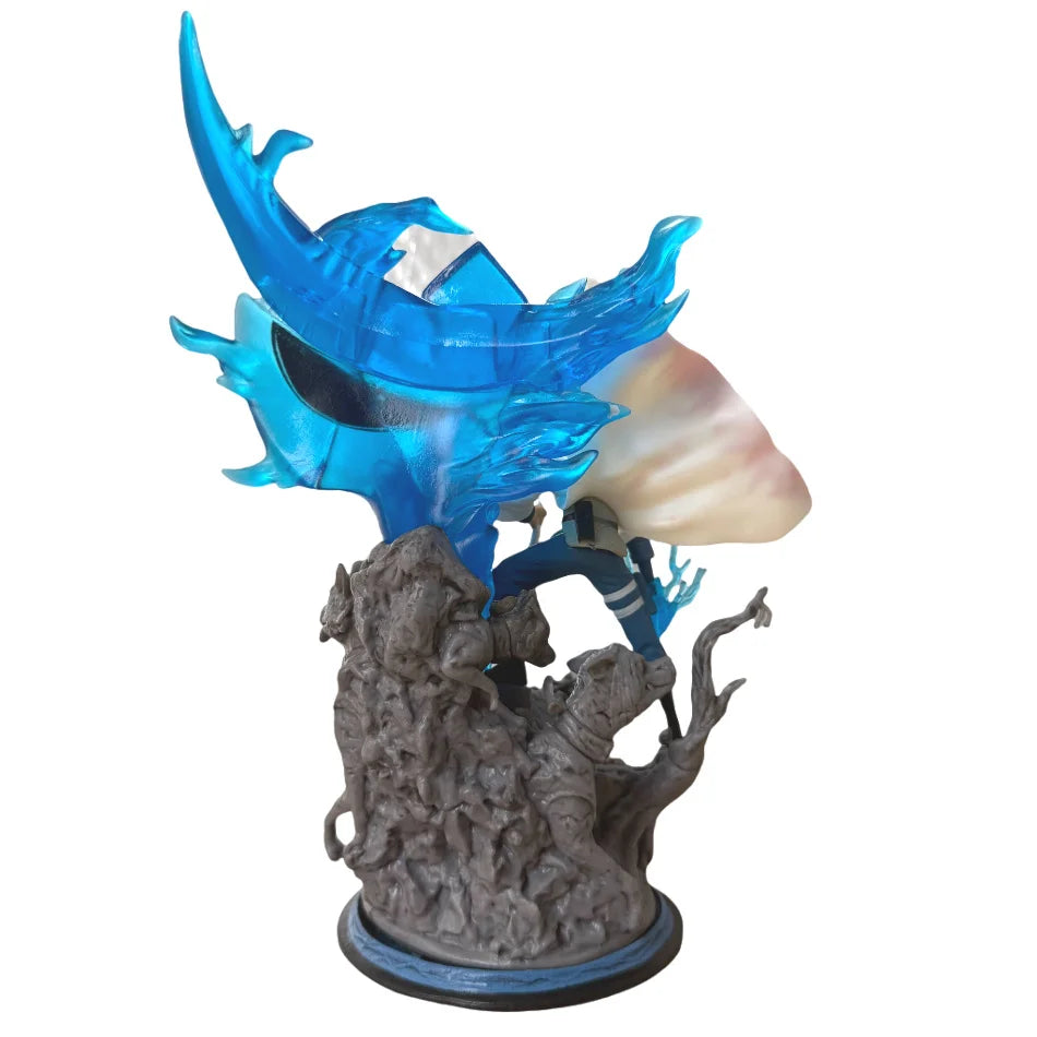 22 см Наруто Аниме Фигурка GK Хатаке Какаши Екшън Фигурка PVC Модел Анимационни Герои Стая Настолни Украшения Подаръци за Рожден Ден Играчки