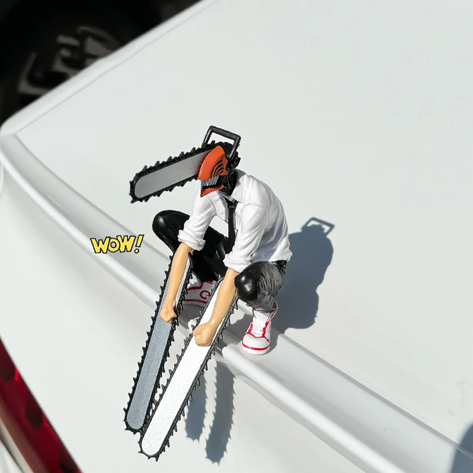 Hot 15CM Chainsaw Man Denji Anime Figure PVC Collection Anime Chainsaw Man Merch Lovers Model Toys Desktop Decoration Otaku Gift