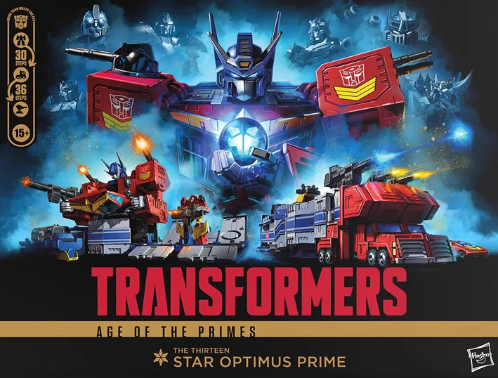 Hasbro Genuine Transformers Are of The Primes Star Optimus Prime Action Figure Toys for Boys Girls Gift Collectible Ornaments