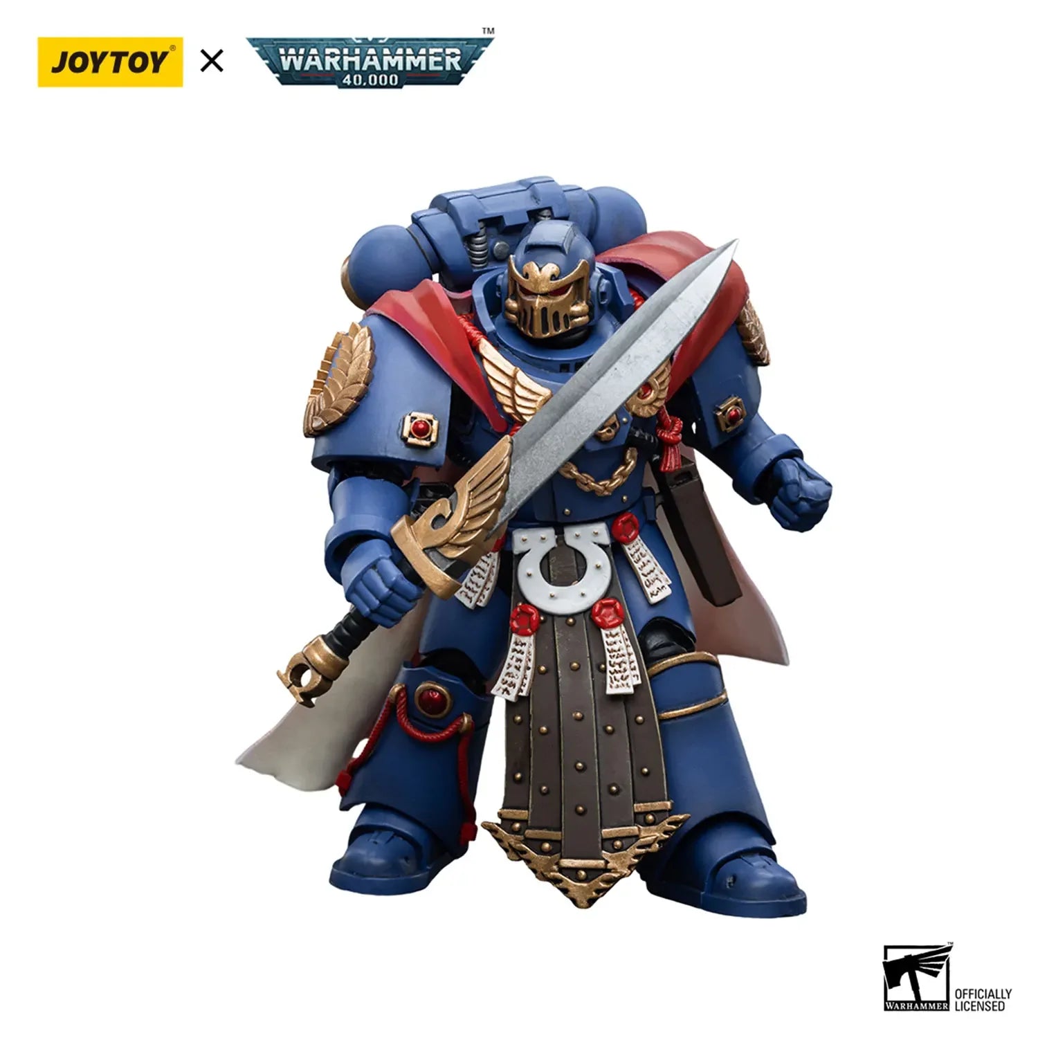JOYTOY  40k 1/18 Action Figures Anime 12cm Ultramarines Honour Guard Chapter Ancient Garage Kit