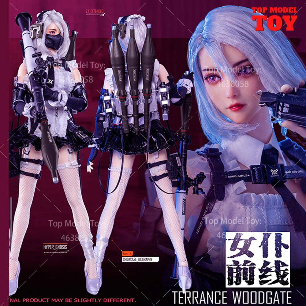 In Stock GDTOYS GD97010 1/6 Scale Nova Action Figure Maid Girls Front Line Full Set 12'' Moveable Solider Action Figure Dolls