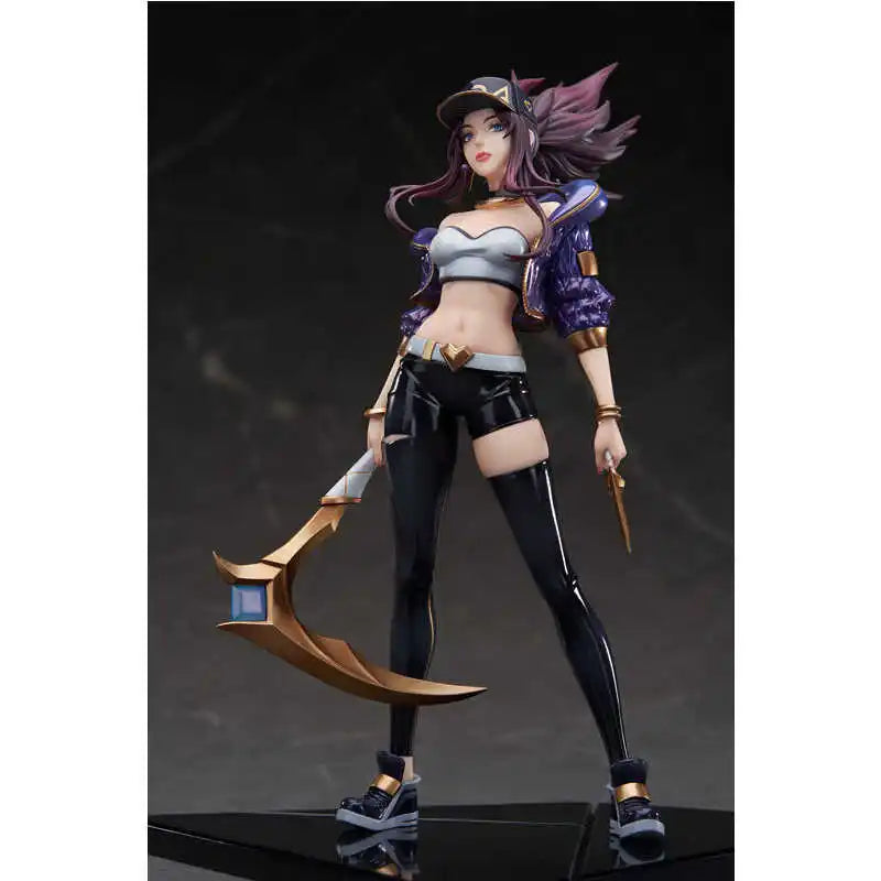 APEX INNOVATION K/DA Akali The Rogue Assassin PVC-Figur, Sammlermodell, Figur, echtes Charaktermodell, Spielzeug-Geschenksammlung
