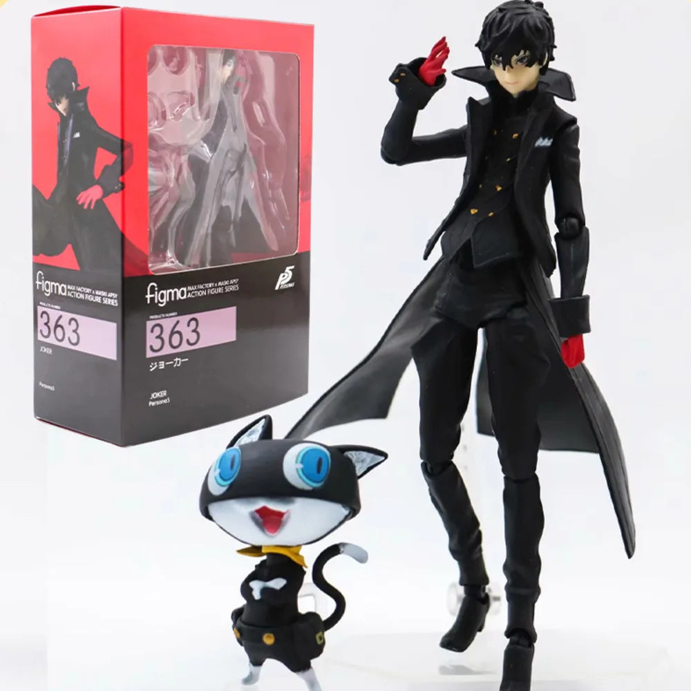 Figure Action Amamiya Persona Ren 5 Figures Figma 363 Replica Desk Decoration Doll Statue Collection Model Kid Birthday Gift