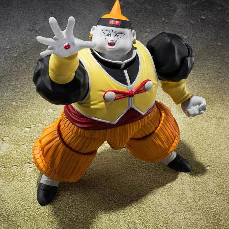 Original Bandai S.H.Figuarts SHF Dragon Ball Z Android 19 Anime Action Figure Model Toy