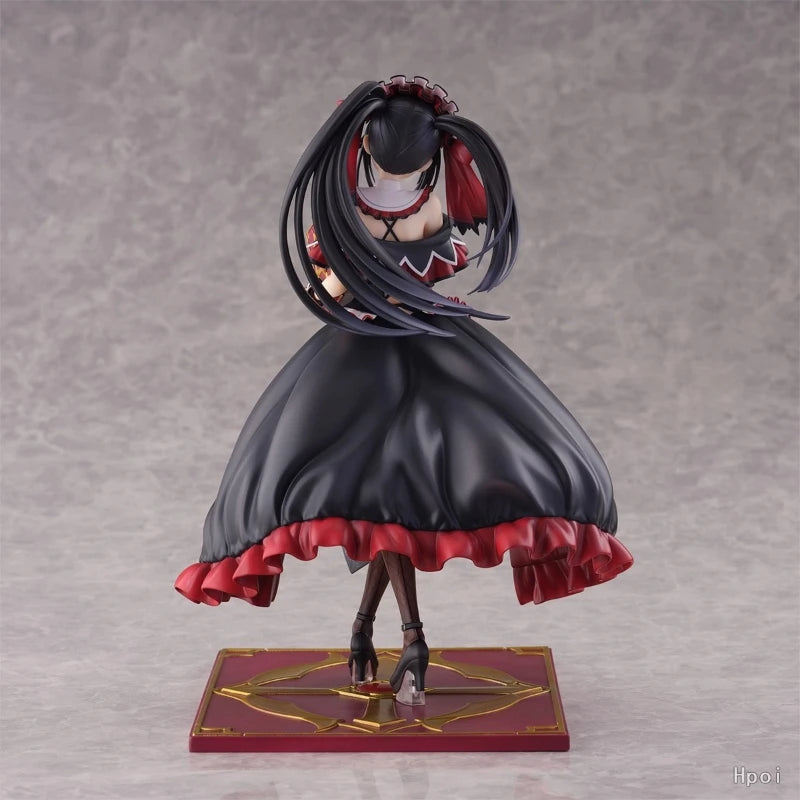 In stock Date A Live Kurumi Tokisaki 'Nibelcole' Anime Figure - Gothic Lolita Spirit Collector Statue Desktop Display Gift