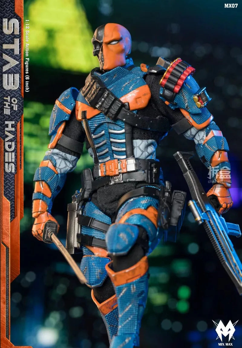 PSERTOYS MIXMAX Genuine Stae of The Hades Death Knell Handsome Superhero Villain 1/12 Scale Commoner Action Figures Model Toys
