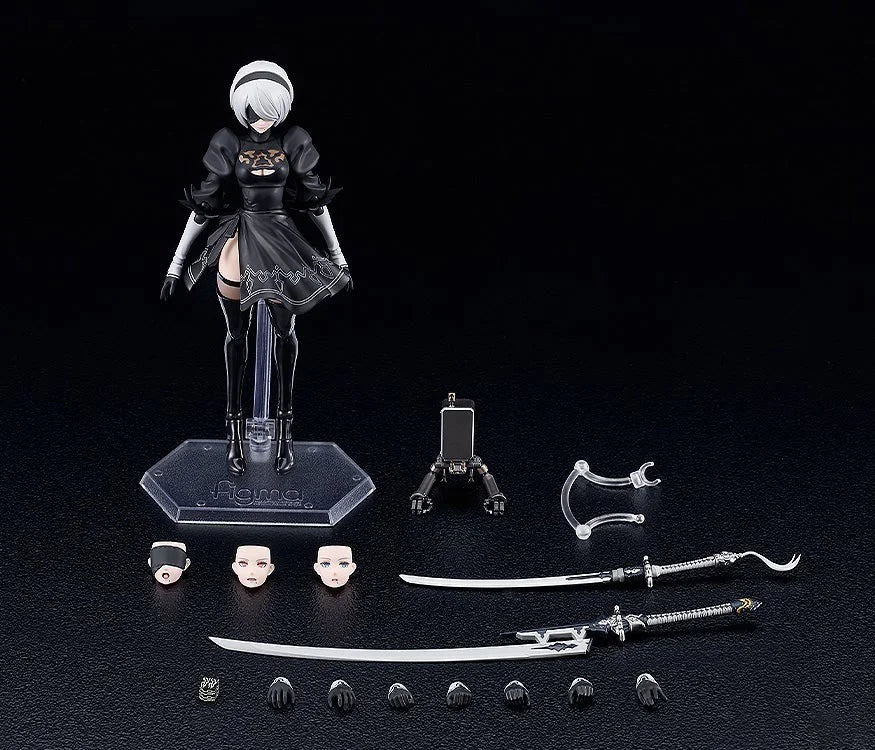 In stock GSC  NieR:Automata Ver1.1a figma A2  Yorha No. 2 Type B figma#649 643 Figures Anime Model Genuine Boxed ToyS Gift