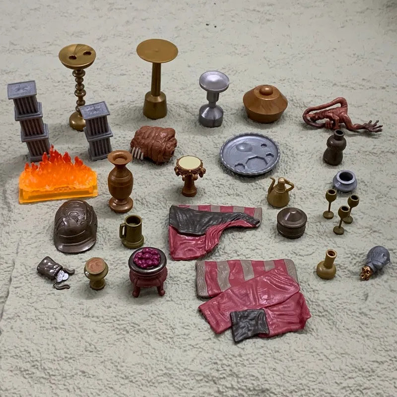 3.75'' Star WarsThe Vintage Collection Kenner Bib Fortuna w/ Staff Accessory Tatooine Throne Room Jointed Action Figures Toy