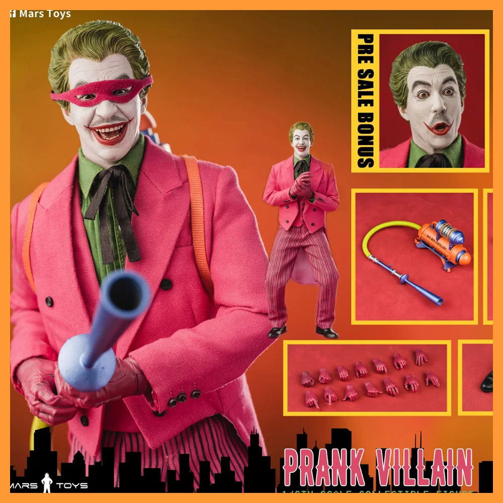 Mars Toys 1/6 MAT013 Collectible Figure Clown Prank Villain Classic Dolls Full Set 12'' Men Soldier Action Figure Body