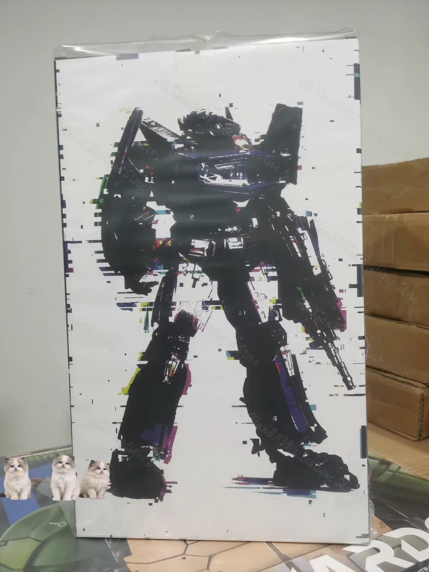 24-hour shipping Transformed toys Bingotoys BT-01 BT01 Silenced Vibration Wave Man Action Figure Toy Collection Gift