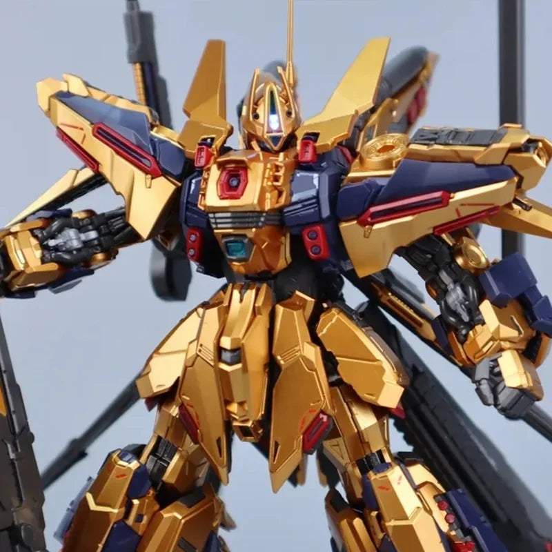 Shenma Model Golden Warrior Assemble Movable Toy Figure with Alloy Skeleton Full Armor HYAKUSHIKI-KAI Action Figure Collectible