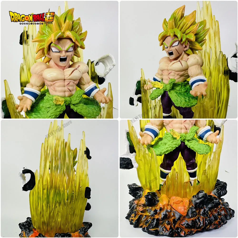 Anime Dragon Ball Shf Super Saiyan Brolli Figure Action Figures Hand-made Doll Model Ornament Gift toys