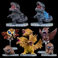 Godzilla Action Figures Ghidorah Rodan Figure Q Version Model Toy PVC Desktop Decoration Figurine Collect Children'S Toys Gift