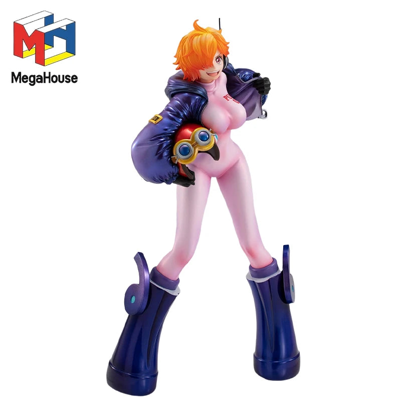 ONE PIECE Evolutionary History Dr.VEGAPUNK LILITH EVIL Original MegaHouse P.O.P Anime Figure Collectible Model Ornament Gift