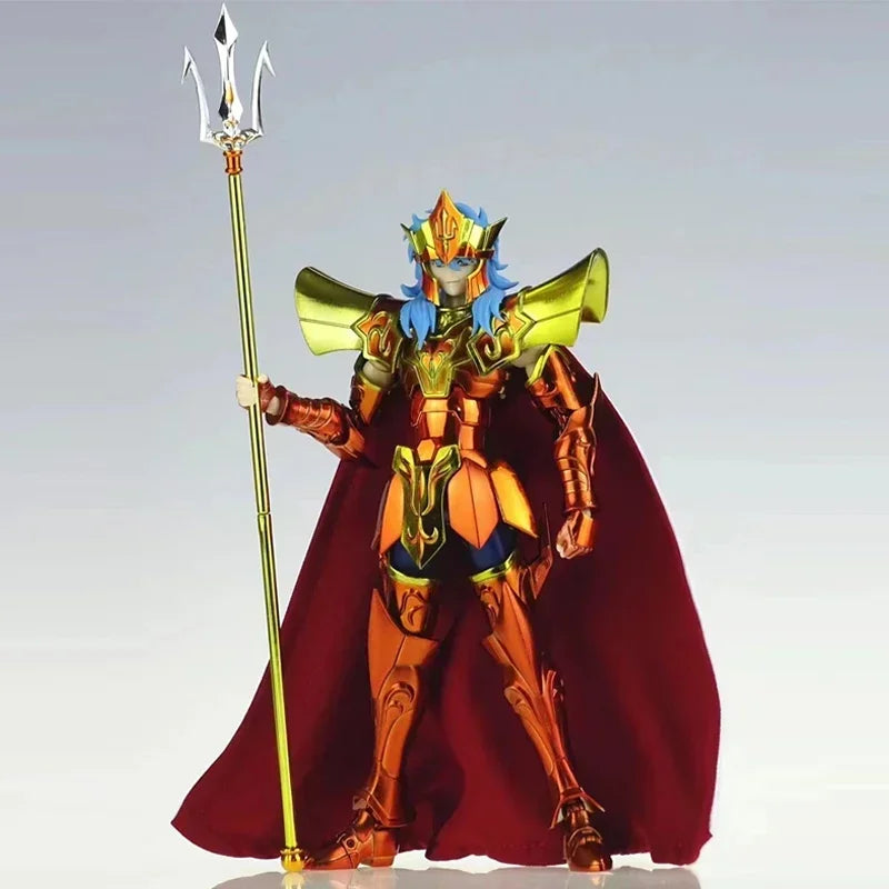 in Stock JM.MST Saint Seiya Myth Cloth EXM/EX Metal Poseidon with Casual Wear Gold Knights The Zodiac Anime Action Figure Toys