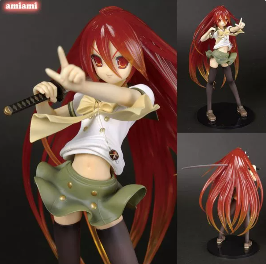 Max Factory Shakugan no Shana Shana Red Hair Flame Hair 1/8 Japanese Version Figure