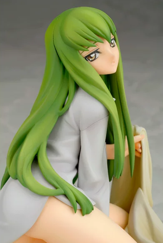 Alpha Omega Code Geass: Lelouch of the Rebellion - C.C. (Yukata/Sleepwear Ver.) 1/8 Scale Figure (Japanese Version)