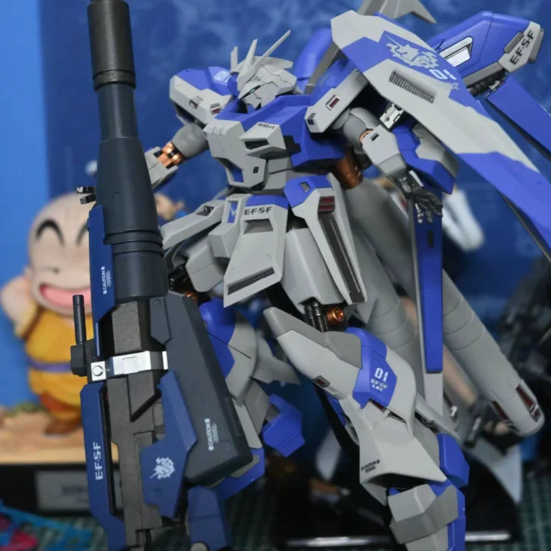 1/144 YUN GUI KMR HI-V RX-93- 2 Alloy Skeleton Mega Cannon Action Figure Assembly Model Kit Robot Toy Christmas Gift In Stock