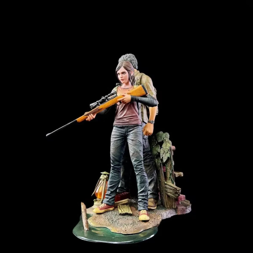 In Stock Anime The Last Of Us Figure Ellie Williams Action Figures Joel Miller Figurine Pvc Doll Desk Decora Statue Collection