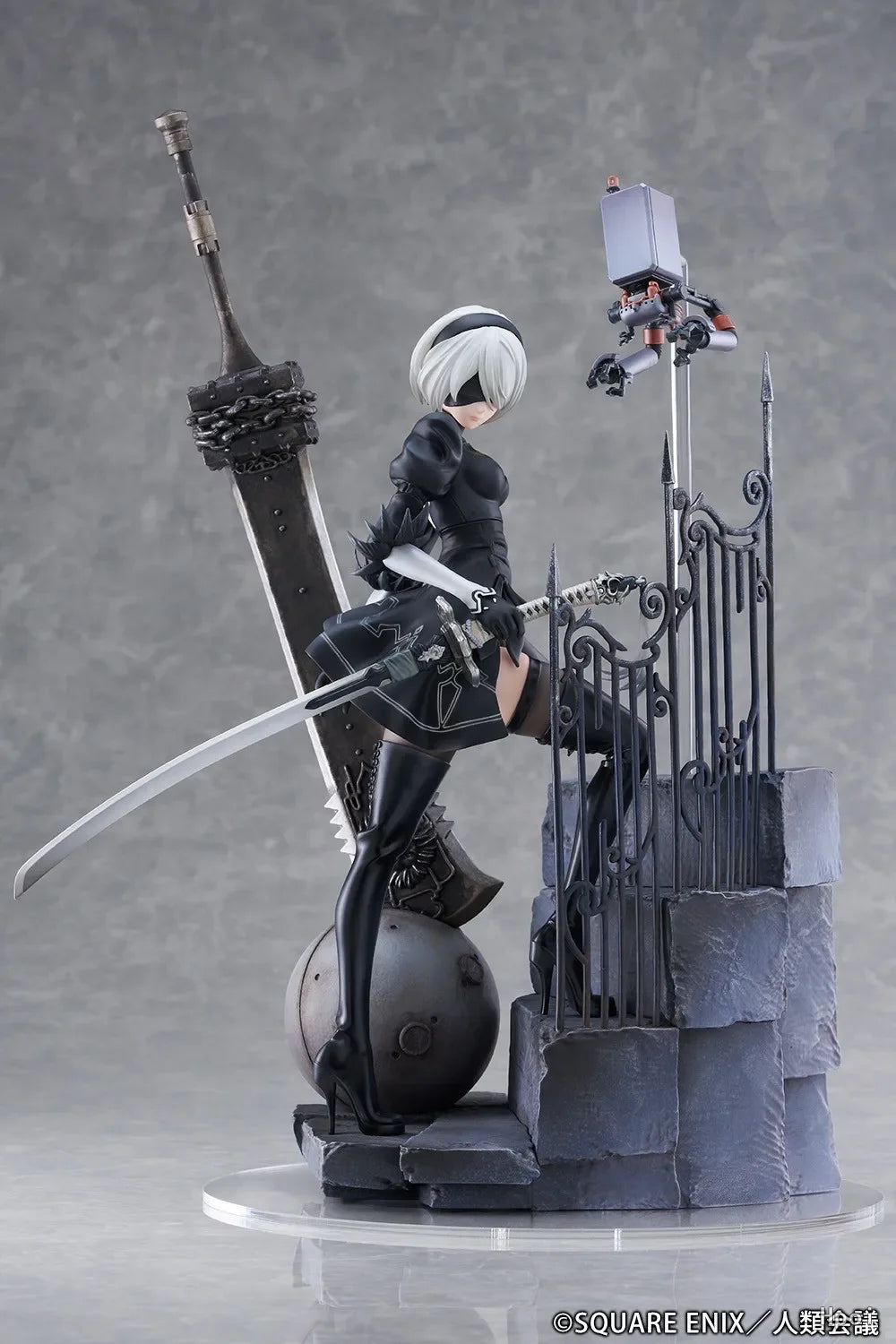 (In Stock)  Original PROOF TV NieR:Automata YoRHa No.2 Type B 1/7 PVC Figure Model Collection Toy Gift